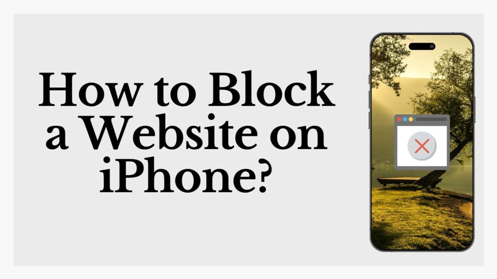 how-to-block-a-website-on-iphone